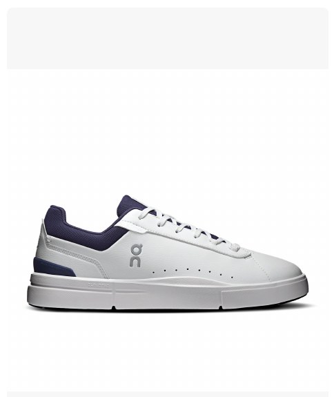 On Running The Roger Advantage White | Midnight