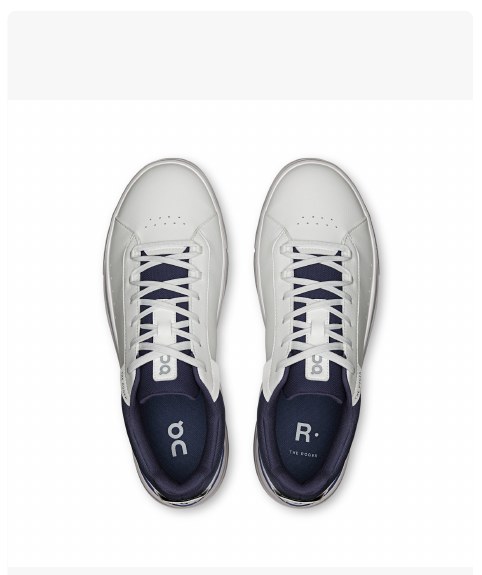 On Running The Roger Advantage White | Midnight