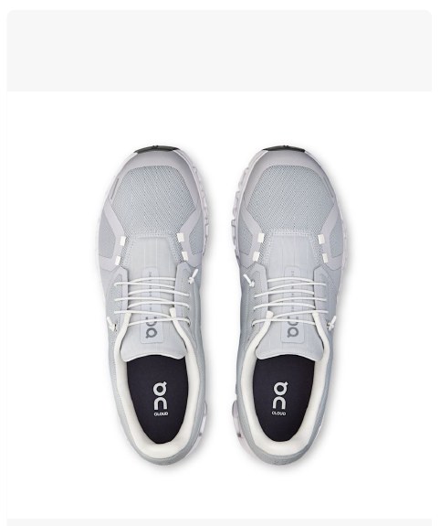 On Running Cloud 6 Glacier | White