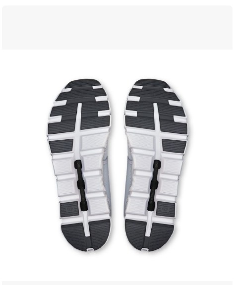 On Running Cloud 6 Glacier | White