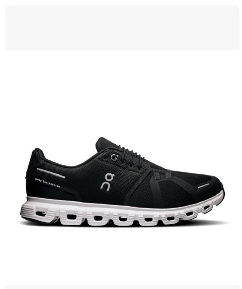 On Running Cloud 6 Black | White