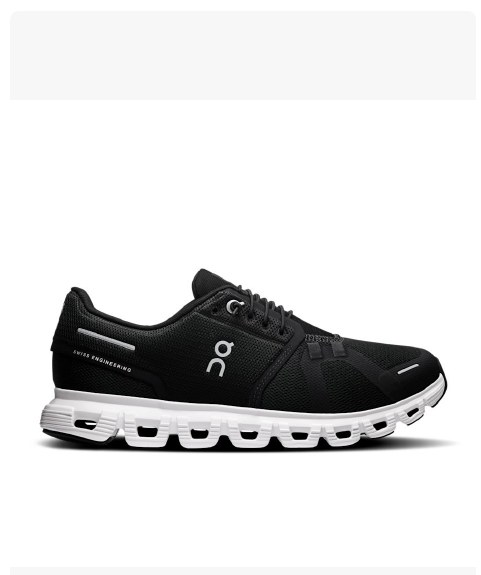 On Running Cloud 6 Black | White