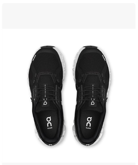 On Running Cloud 6 Black | White